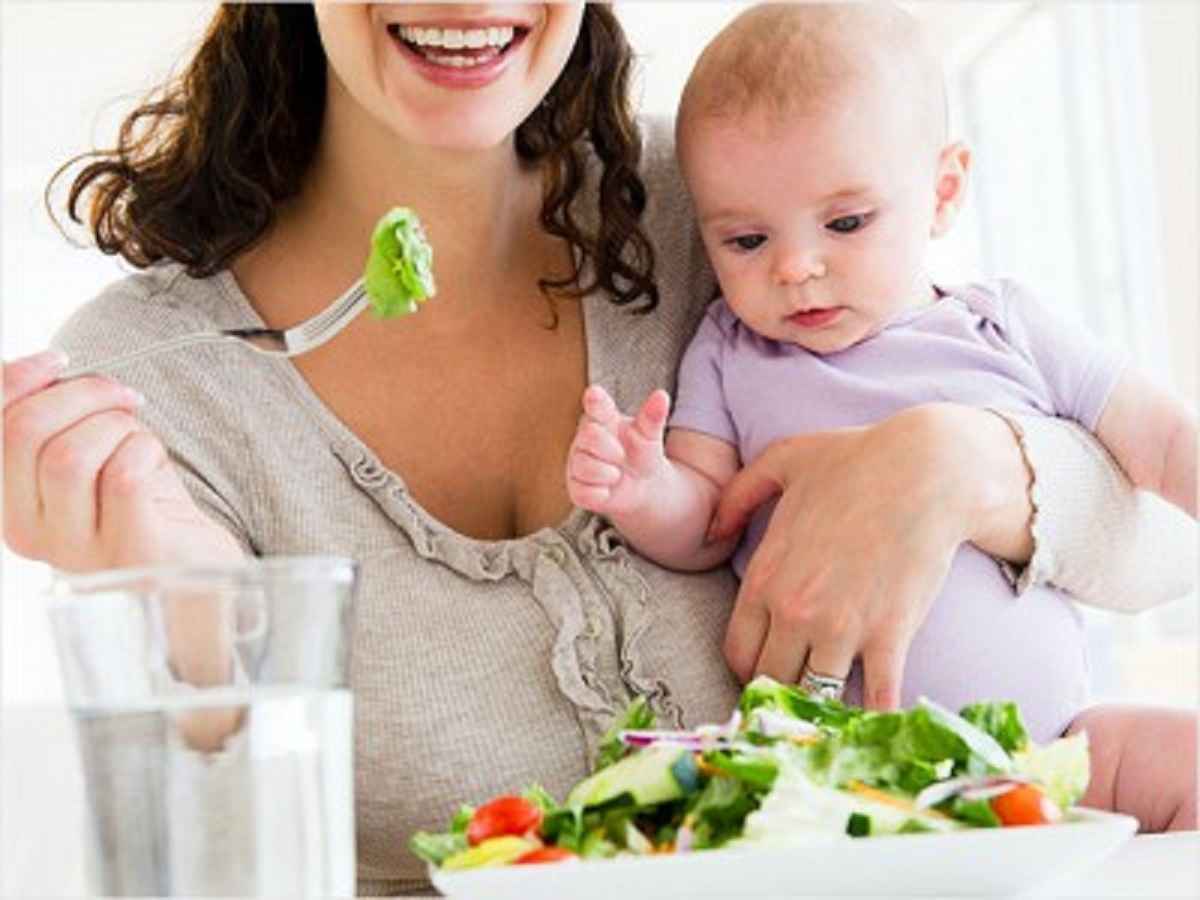 La alimentación para una madre lactante Importancia para el bebé