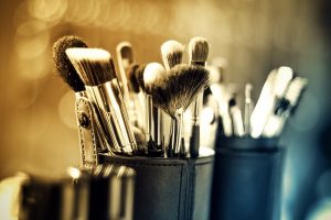brochas de distintos tipos para maquillaje