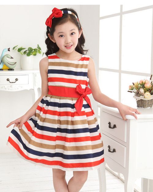 vestidos para niñas de 10 años sencillos y a la moda