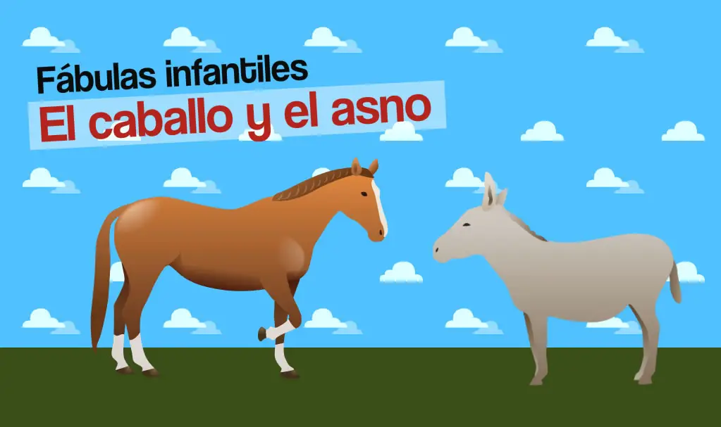 el Caballo y el asno