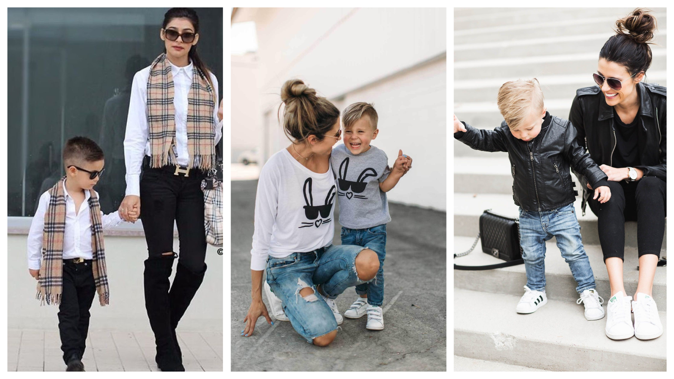 Looks mamá e hijo: Moda para lucir adorable con tu Principe! Looks mamá e hijo: Moda para lucir adorable con tu Principe!