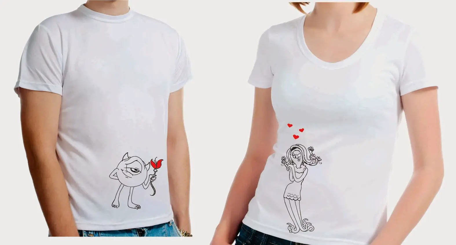Comorama federación descuento Camisetas para novios ¡para que demuestren su amor a todos!