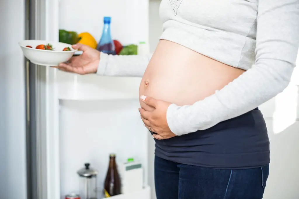 33 semanas de embarazo dieta