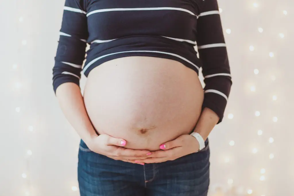 40 semanas de embarazo panza
