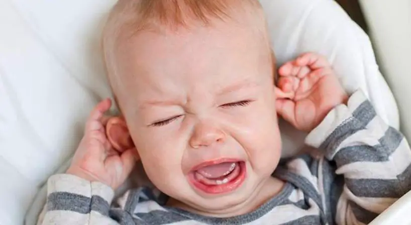 enfermedades más comunes en bebes otitis enfermedades más comunes en bebes Cuando nuestro bebé presenta una infección de oído se despierta llorando y no quiere comer nada porque siente dolor en el oído al tragar.