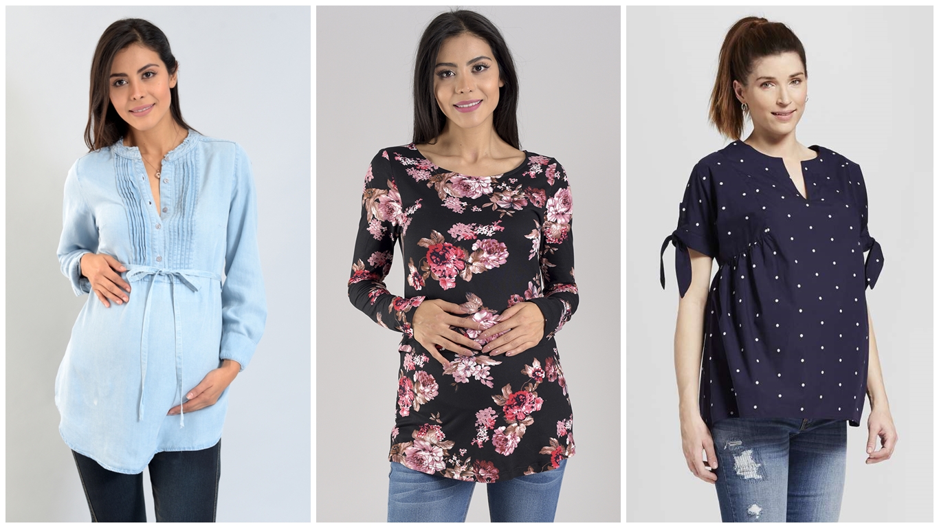 Blusas embarazadas: ¡Modelos, estilos y