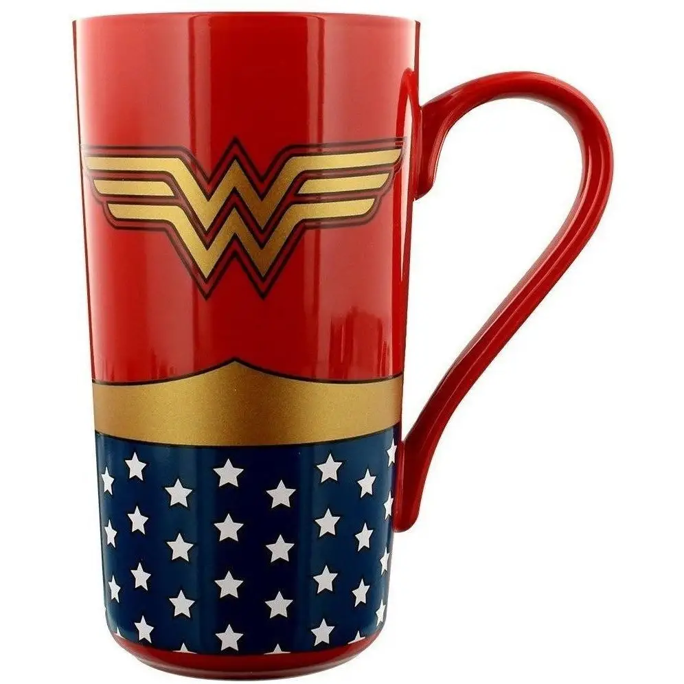 tazas de café taza de cafe de wonder woman