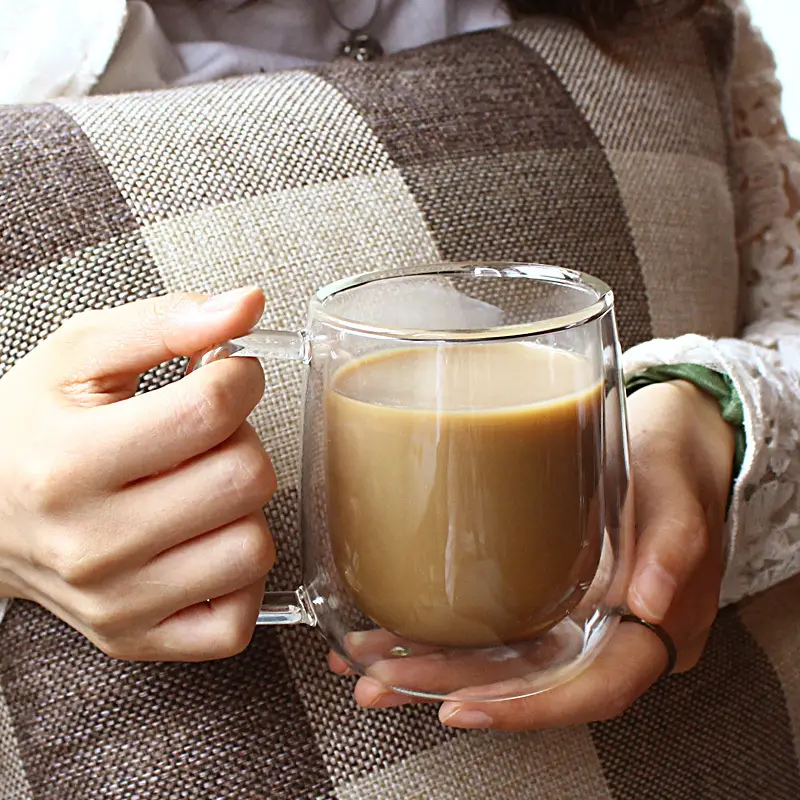 taza de cristal