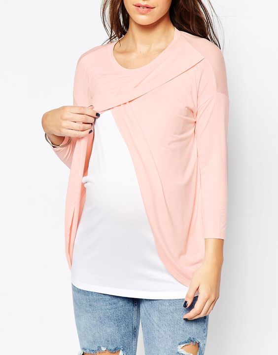 ropa para la lactancia blusa para lactancia cruzada