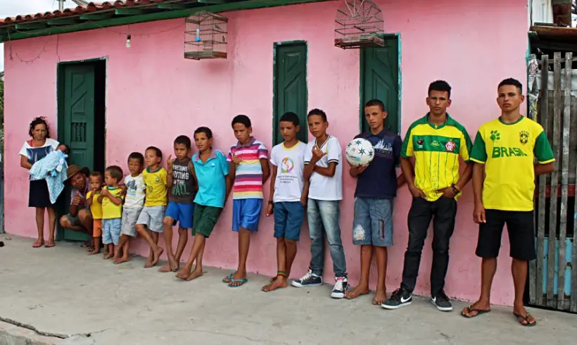 familia de brasil con 13 hijos