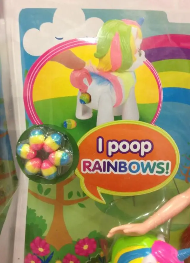 juguetes inapropiados: juguete de pony