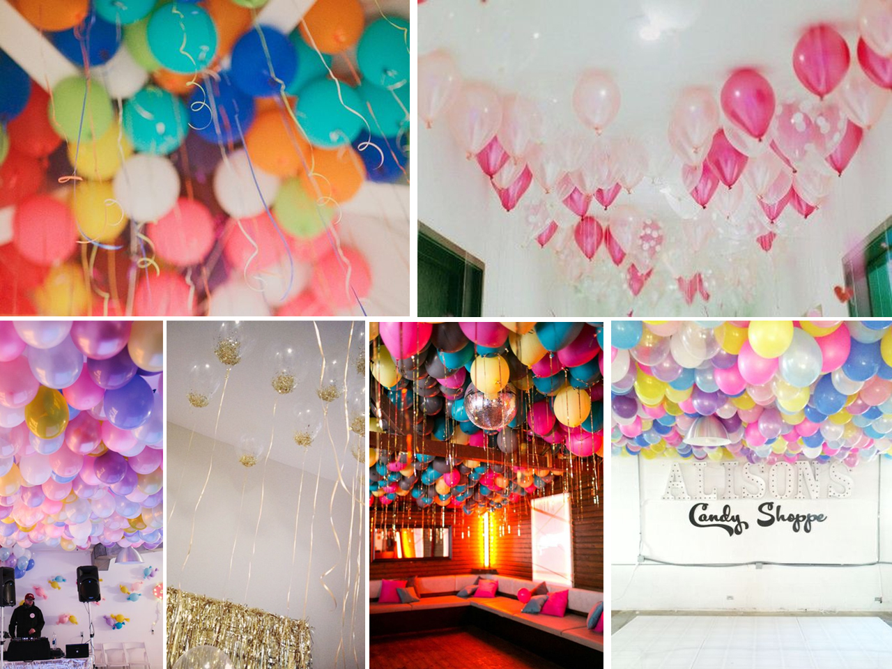 Decoraciones De Globos Sin Usar Helio