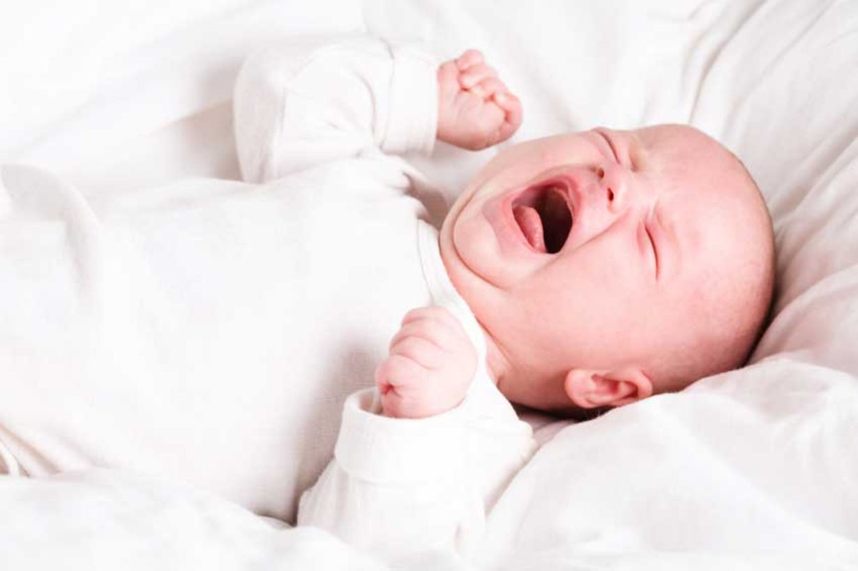 tos en bebe pequeno