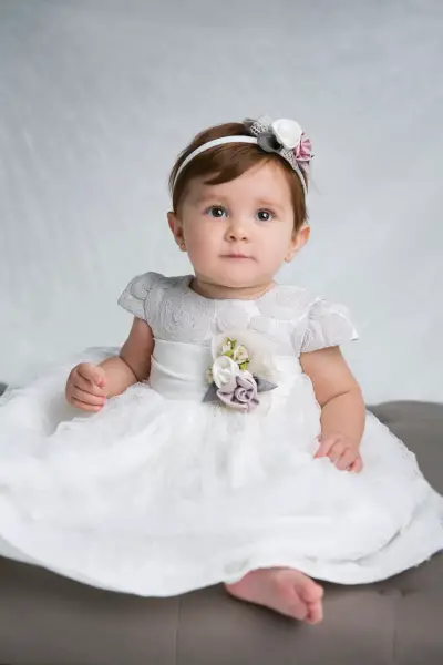vestido de bautizo niña con flores vestido de bautizo niña con flores