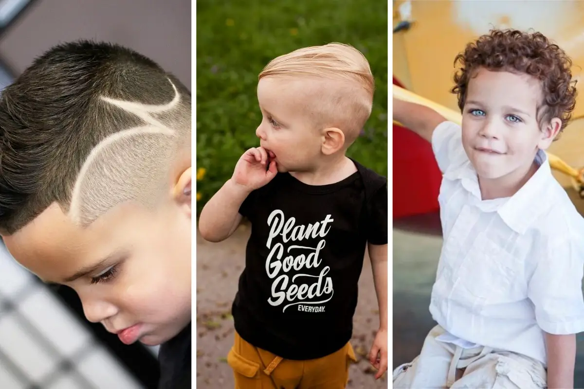 cortes de cabello modernos para niños