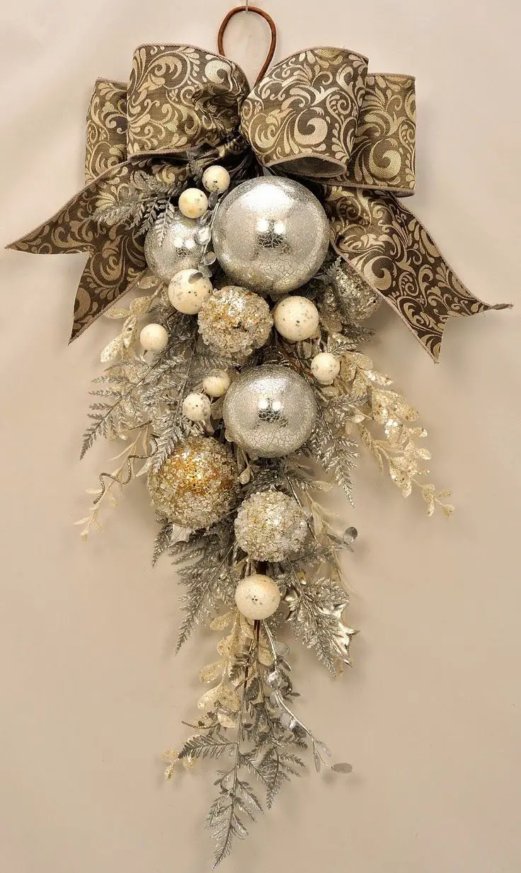decoraciones navideñas para puertas con lazos decoraciones navideñas para puertas con lazos