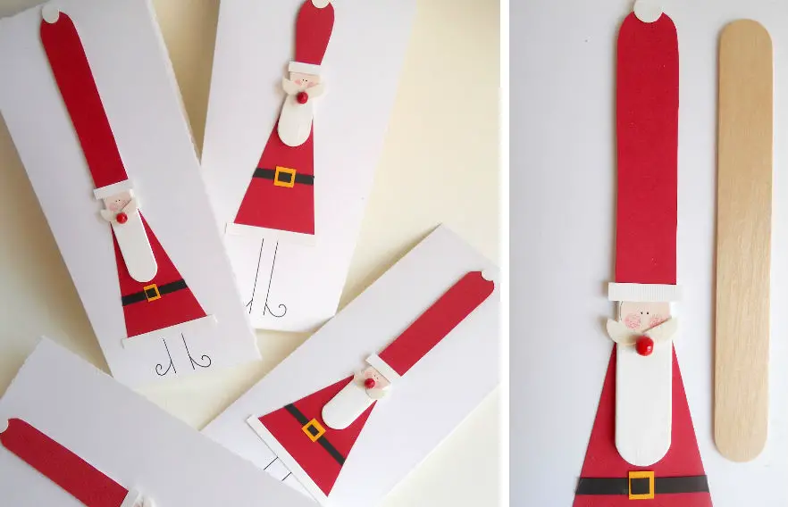 manualidades para navidad paletas con santa manualidades para navidad paletas con santa