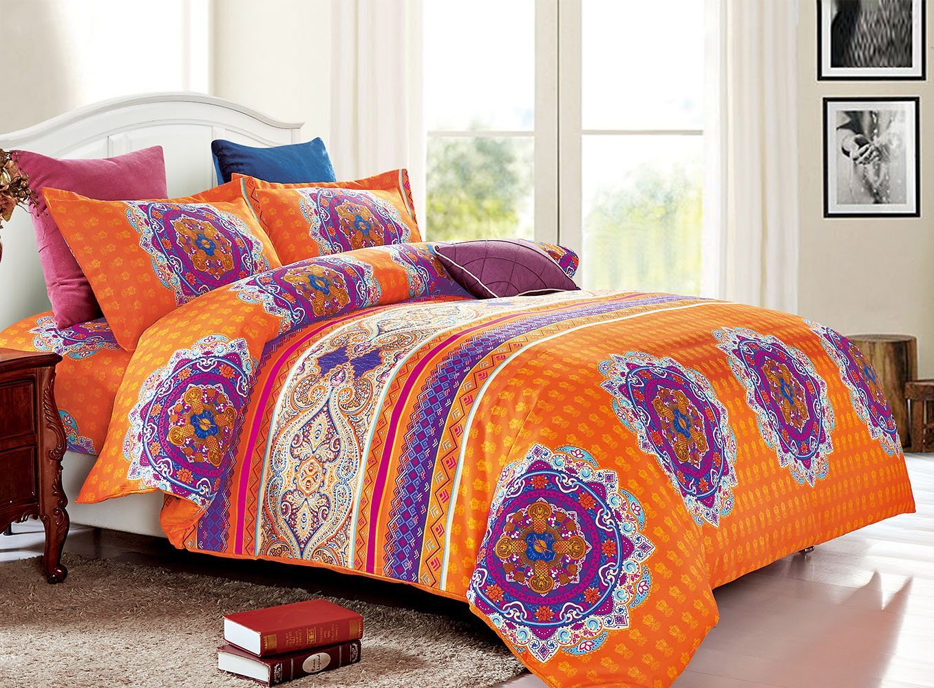 mandalas textiles de ropa para cama