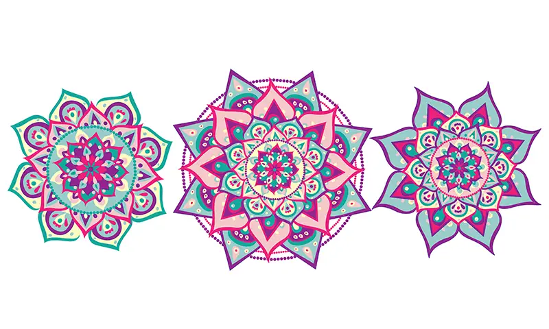 mandalas tres