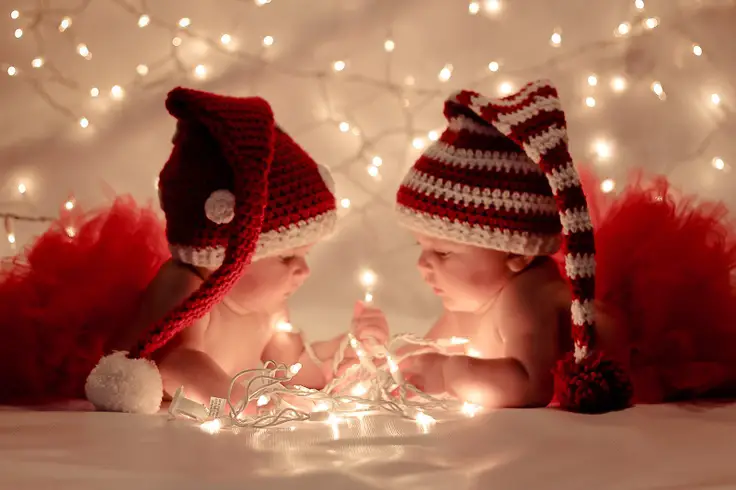 fotos de gemelos en navidad navidad gemelos fotos