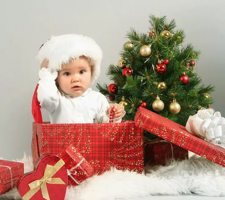 ideas de fotografias para bebes en navidad navidad bebe en fotos