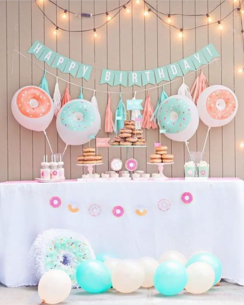 decoración con globos de formas