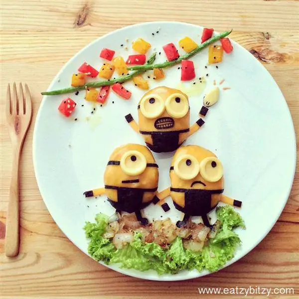 food art minions