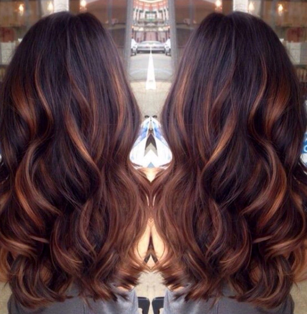 mechas californianas castano mechas californianas castano