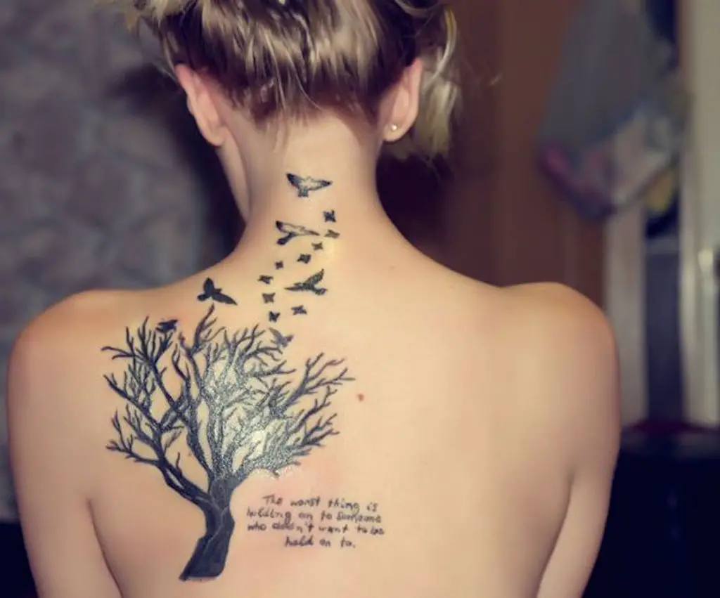 tatuajes para mujeres en espalda