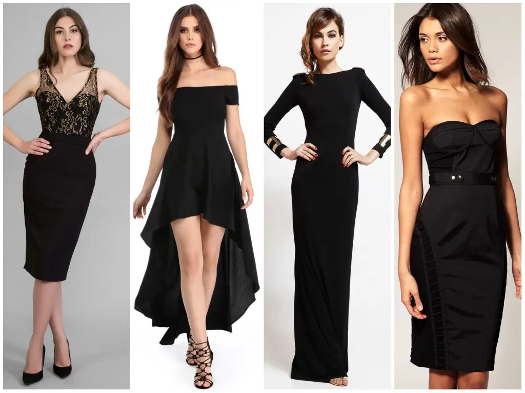 Vestidos para fiesta en negro