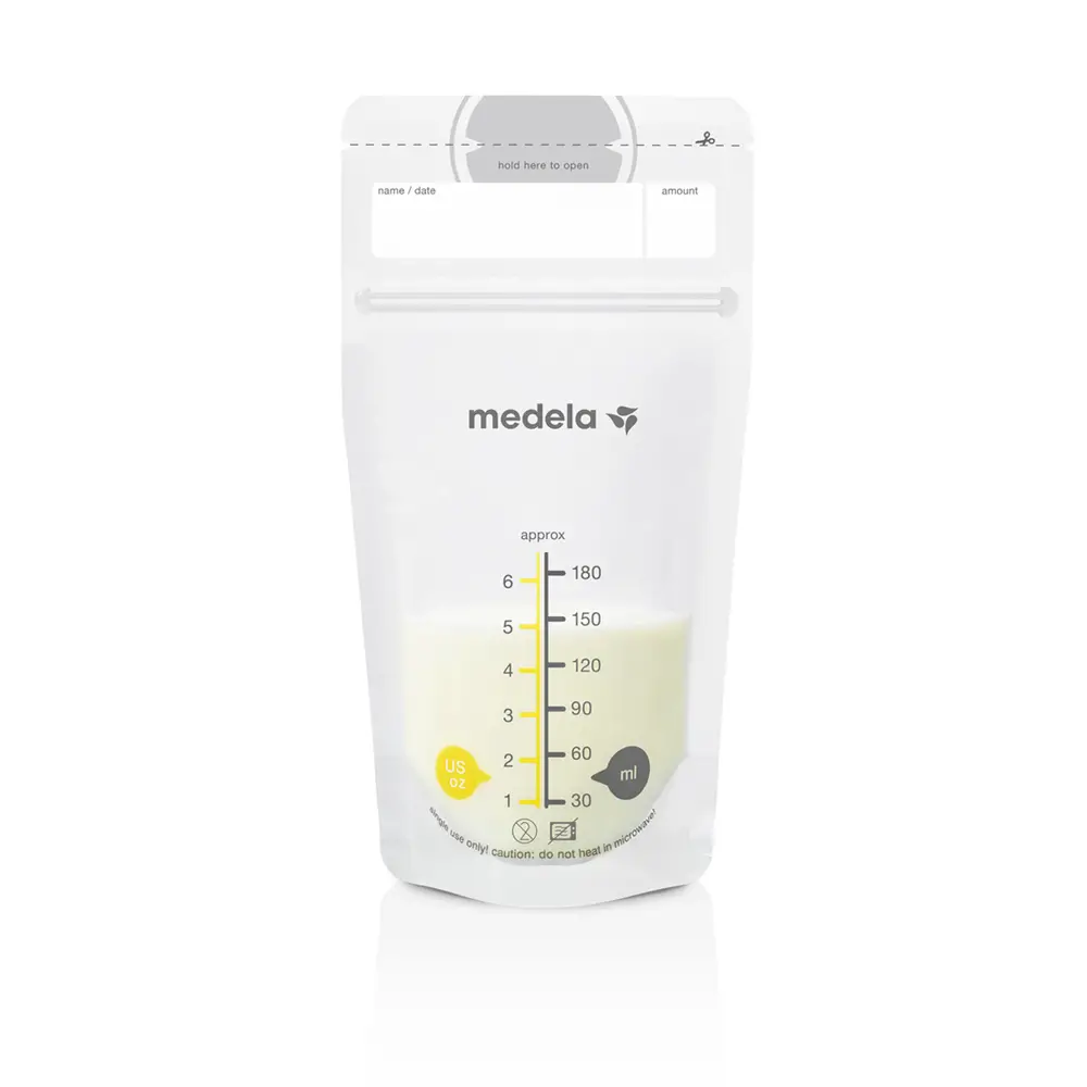 bolsas para almacenar leche materna medela