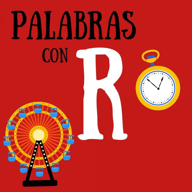 Plabras Con R Palabras con R ???? (Cosas, Animales, Colores, Paises, Frutas y más)