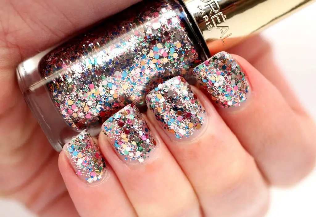 esmalte de unas glitter esmalte de unas glitter