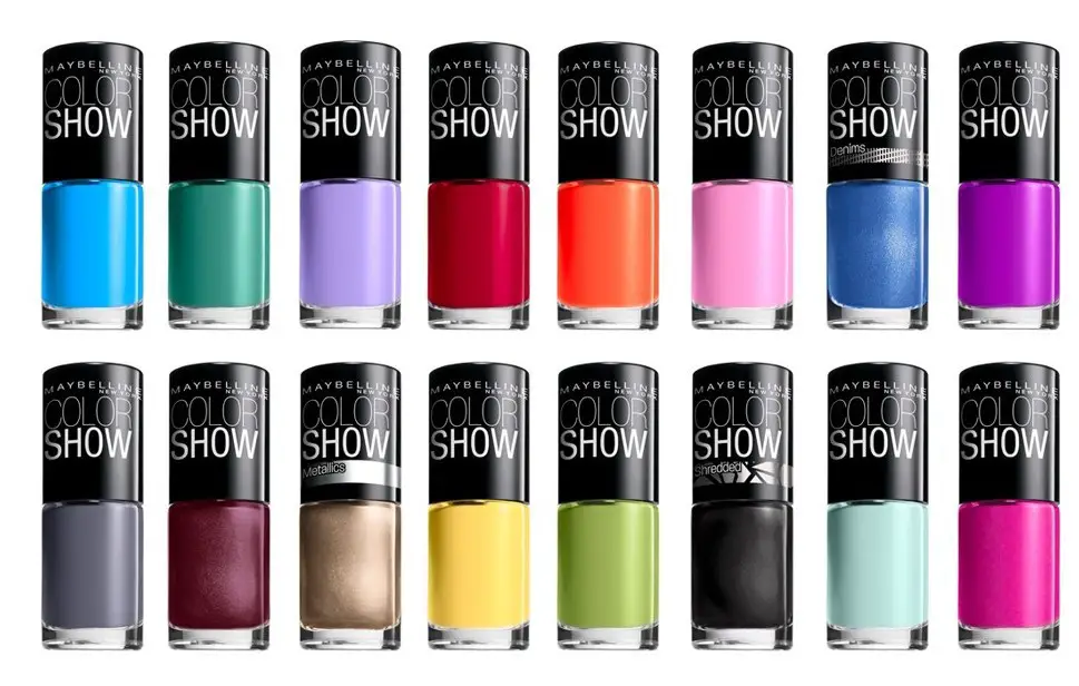 esmalte de unas maybelline colorshow