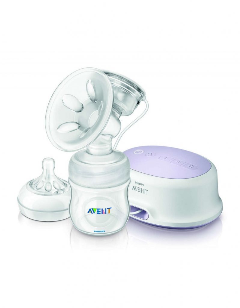 extractor de leche avent electrico