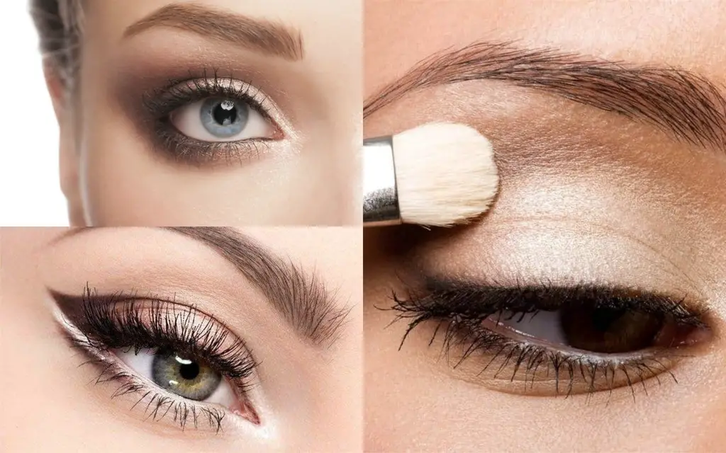 Maquillaje de ojos de día looks