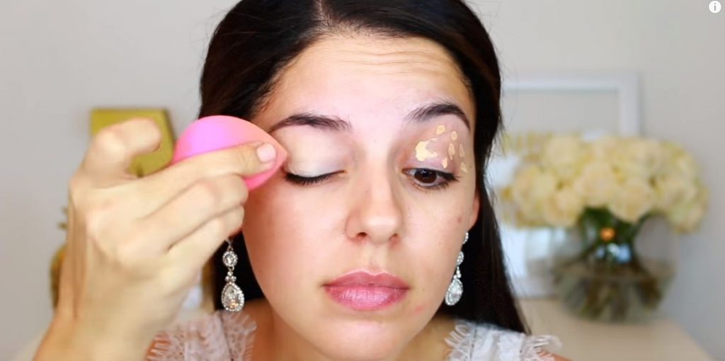 Base maquillaje de novias