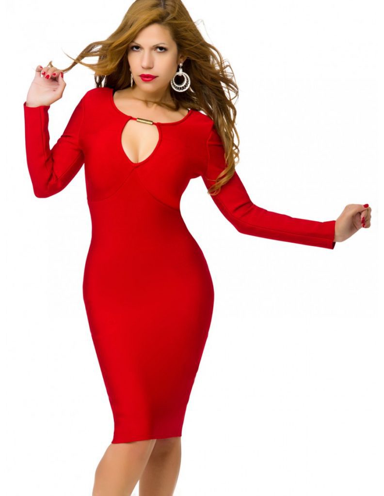 Vestidos Casuales Rojos super sexy