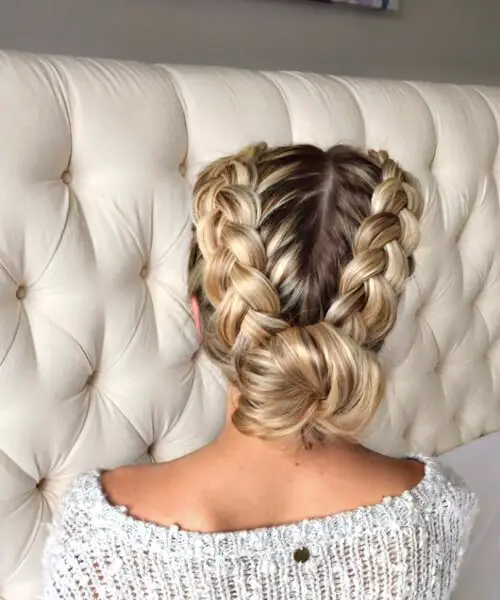 peinados recogido mono trenza francesa peinados recogido mono trenza francesa