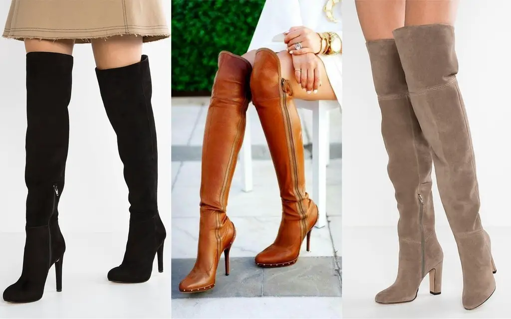 zapatos de mujer botas over the knees botas over the knees