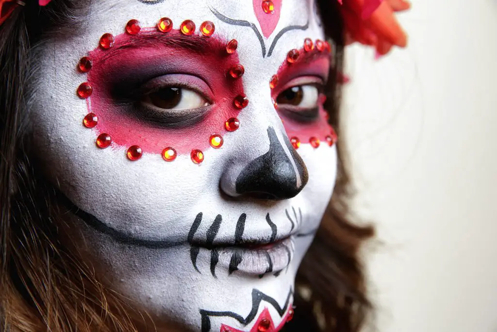 Maquillaje para dia de muertos