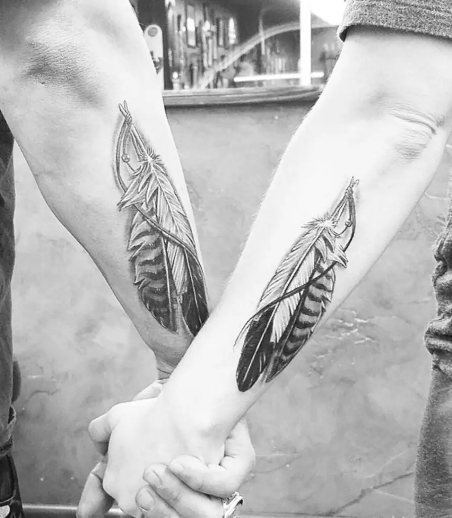 tatuajes para parejas alas