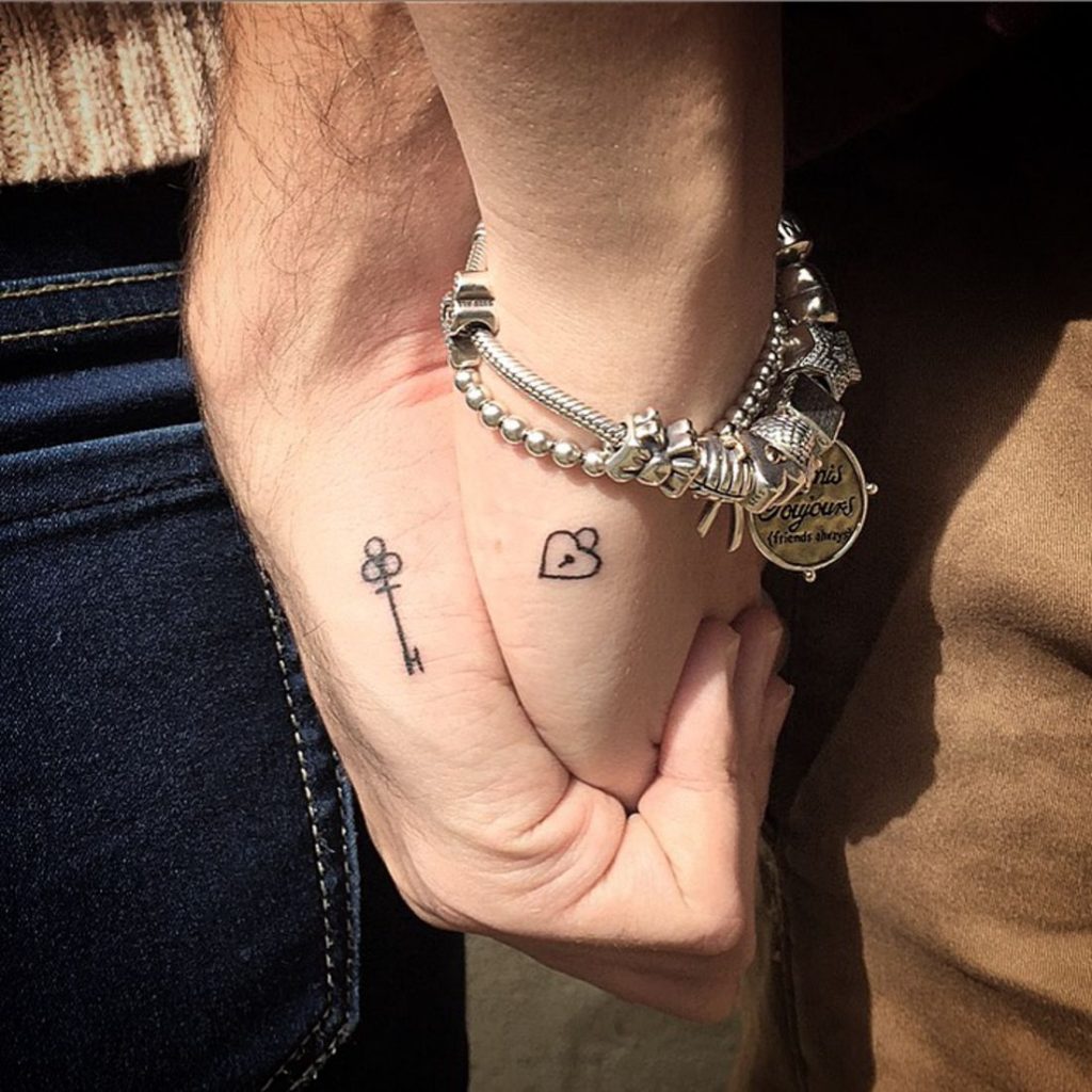 Tatuajes para parejas pequeños