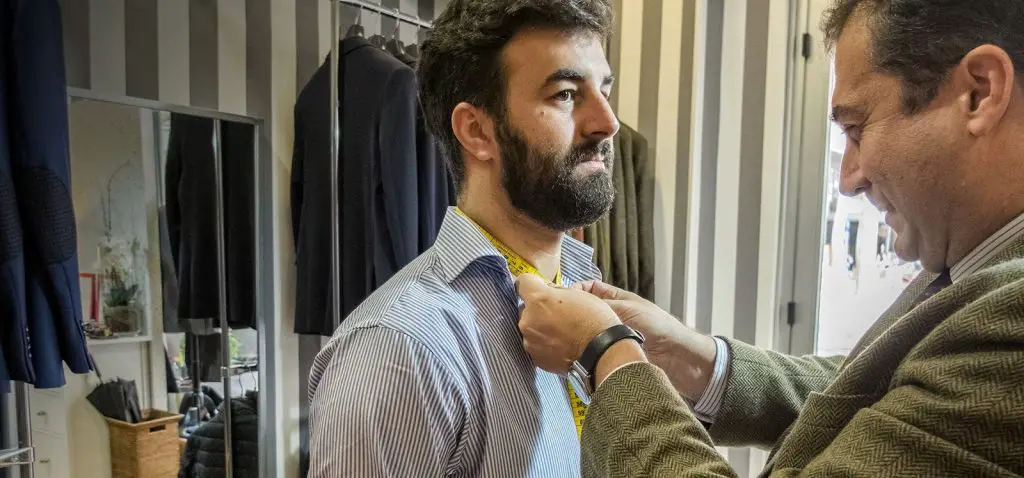 tallas de camisas de hombre