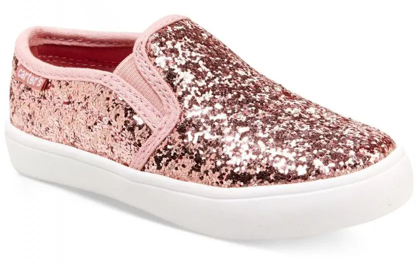 zapatos para niñas con brillo