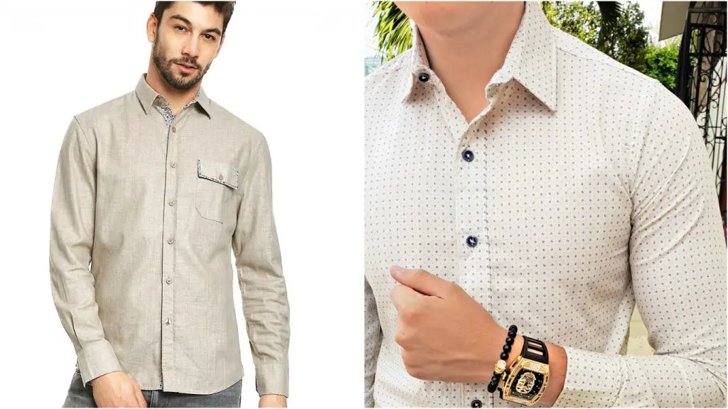 camisa beige