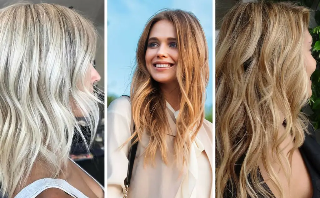 Mechas platinadas en cabello Mechas platinadas en cabello
