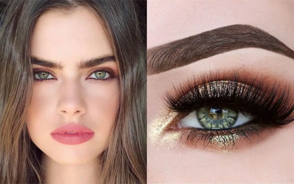 maquillaje para ojos verdes piel clara