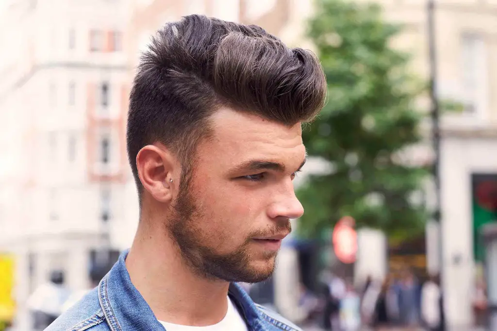 Pompadour hairstyle