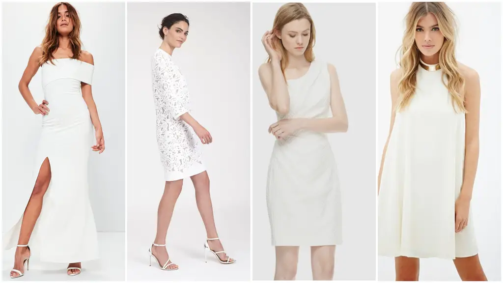50 Vestidos Blancos [cortos y largos] para usar casual o en una fiesta
